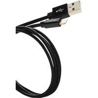 Кабель Canyon MFI-3 CNS-MFIC3PB USB Type-A - Lightning (1 м, черный)