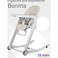 Высокий стульчик Farfello Bonitta (кремовый)