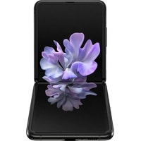 Смартфон Samsung Galaxy Z Flip SM-F700N Восстановленный by Breezy, грейд B (черный)