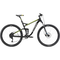 Велосипед Stark Tactic 29.5 FS HD р.18 2022 (черный/зеленый)