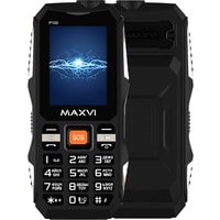 Кнопочный телефон Maxvi P100 (черный)