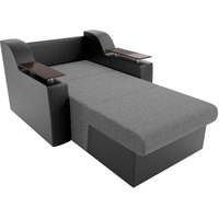Кресло-кровать Лига диванов Сенатор 100703 60 см (серый/черный)