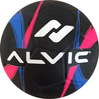 Мяч для уличного футбола Alvic Street (5 размер, черный/розовый/синий)