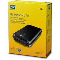 Внешний накопитель WD My Passport Pro 4TB (WDBRNB0040DBK)