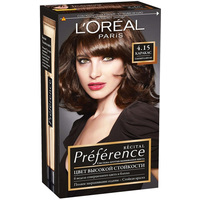 Крем-краска для волос L'Oreal Recital Preference 4.15 Каракас Темный каштан
