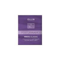 Обесцвечивающая пудра Ollin Professional Осветляющий порошок белого цвета Performance (30 г)