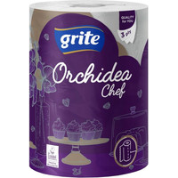Бумажные полотенца Grite Orchidea Chef (3 слоя, 1 рулон)