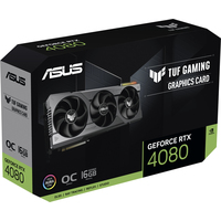 Видеокарта ASUS TUF Gaming GeForce RTX 4080 16GB GDDR6X OC Edition TUF-RTX4080-O16G-GAMING