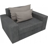 Кресло-кровать Mebelico Мэдисон 14 106129 (рогожка, серый/бежевый)