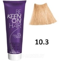 Крем-краска для волос Keen Colour Cream 10.3 (ультра-светлый блонд золотистый)