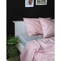 Постельное белье Homely Dusty Rose Stripe (евро наволочка 70x70)