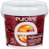 Лак Eurotex Аквалазурь (бесцветный, 0.9 кг)