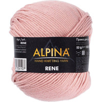 Пряжа для вязания Alpina Yarn Rene 50 г 105 м №139 (бирюзовый)