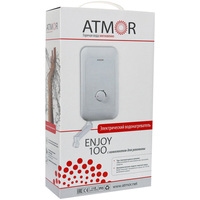 Проточный электрический водонагреватель-кран Atmor Enjoy 100 5 кВт кран