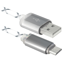 Кабель Defender USB08-03LT (серый) [87554]