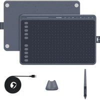 Графический планшет Huion HS611 (серый космос)