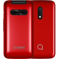 Кнопочный телефон Alcatel 3025X (красный)