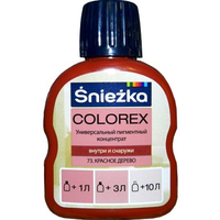 Колеровочная краска Sniezka Colorex 0.1 л (№73, красное дерево)