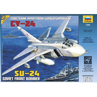 Сборная модель Звезда Советский фронтовой бомбардировщик Су-24