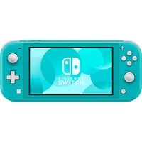 Игровая приставка Nintendo Switch Lite бирюзовый + Animal Crossing: New Horizons + 3 м. NSO