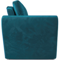 Кресло-кровать Мебель-АРС Квартет (бархат, сине-зеленый Star Velvet 43 Black Green)