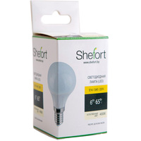 Светодиодная лампочка Shefort LED E14 7 Вт 6000 К [YY-G45-7W-E14-6000K]