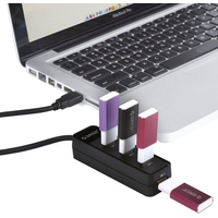 USB-хаб Orico W5PH4-U2-BK [OR0110]