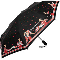 Складной зонт Moschino 7961-OCA Olivia Scarves Black