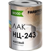 Лак Farbitex Profi Wood НЦ-243 1.7 кг (матовый)