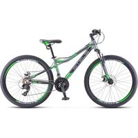 Велосипед Stels Navigator 610 MD 26 V040 (черный/зеленый, 2018)