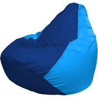 Кресло-мешок Flagman Груша Макси Г2.1-129 (голубой/синий)