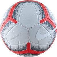 Футбольный мяч Nike Strike SC3310-043 (5 размер, серый/красный)