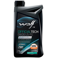 Моторное масло Wolf OfficialTech 0W-20 LS-FE 1л