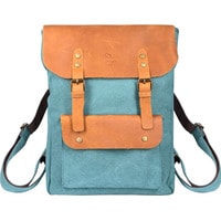 Городской рюкзак Ginger Bird Грог 16 (голубой/коричневый)