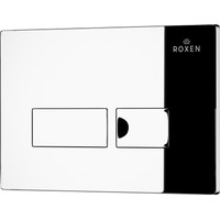 Унитаз подвесной Roxen Cube Bidet One Rimless 6 в 1 StounFix Slim 596716 (кнопка: хром)