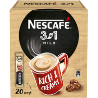 Кофе Nescafe 3 в 1 Мягкий растворимый 20x14.5 г