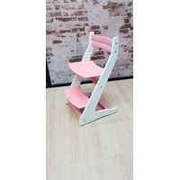 Растущий стул Millwood Вырастайка 2D Eco Prime (бело-розовый)