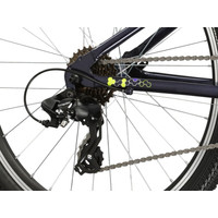 Велосипед Kross Hexagon JR 1.0 2024 (темно-синий/желтый глянцевый)