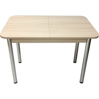Кухонный стол Solt СТД-08 (шимо светлый/ноги круглые хром)