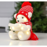 Кукла Luazon Медведь в красной шапочке и шарфе 4843986
