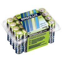 Батарейка Ergolux Alkaline LR03 (AAA) 24шт