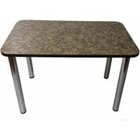 Кухонный стол Solt 100x60 (умбрия/ноги хром)