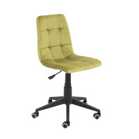 Офисный стул Алвест AV 246 (оливковый бархат H-25/черный пластик)