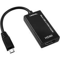 Адаптер Oxion MHL HDMI - microUSB (черный)