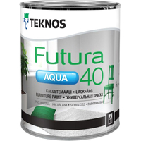 Краска Teknos Futura Aqua 40 0.9л (база 1)