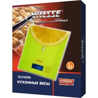 Кухонные весы Vitesse VS-616 (зеленый, 8 кг)