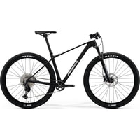Велосипед Merida Big.Nine 5000 L 2021 (черный матовый/белый)