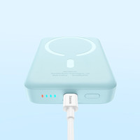 Внешний аккумулятор Baseus Magnetic Mini Air Wireless Fast Charge Power Bank 20W 10000mAh (голубой)
