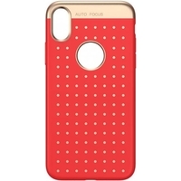Чехол для телефона Baseus Star Lighting для iPhone X (красный)
