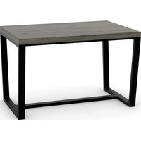 Кухонный стол TMB Loft Максвелл Дуб 1500x600 40 мм (угольный серый)